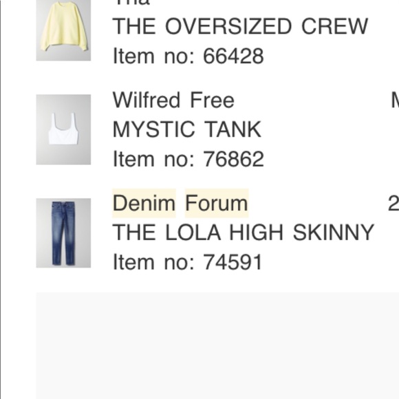 Aritzia Denim Forum Lola high rise skinny denim size 29 - soft and stretchy fit - Picture 5 of 9